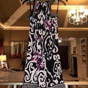PRINTED COCKTAIL DRESS